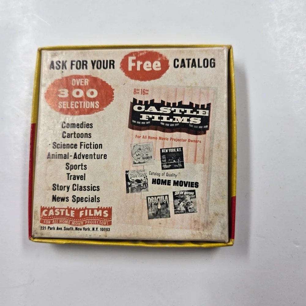 Abbott and Costello Have Badge Will Chase Castle Films Super 8mm Movie No. 850